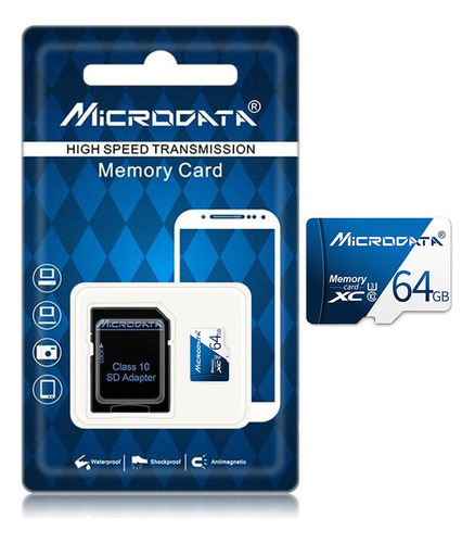 Tarjeta Memoria Micro Sd 64gb Clase 10