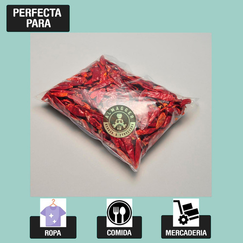 Bolsa De Plástico Sellable 14x20 PuLG - 2 Micras (x 100 Und)