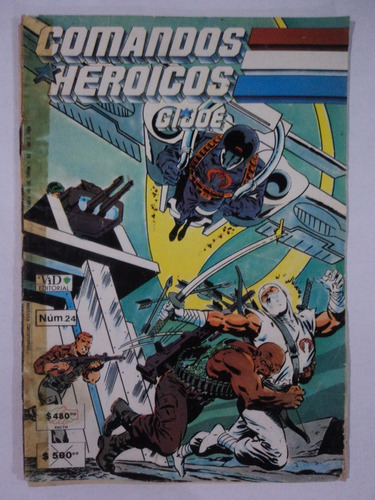 G.i. Joe Comic Comandos Heróicos #24 Junio 1989