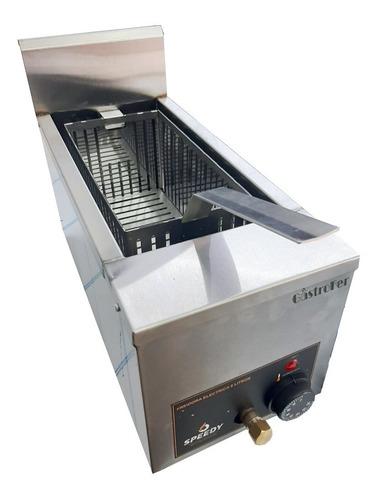Imagen 2 de 3 de Freidora Speedy Electrica De 8 Litros Con Canasto Y Desagote