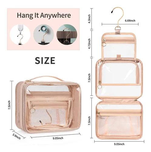Neceser de maquillaje transparente new arrivals