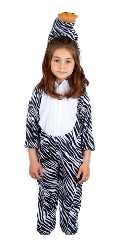 Disfraz Infantil De Zebra Todos Los Talles