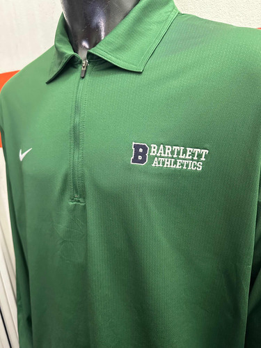 Casaca 1/4 Zip Nike Dri Fit Bartlett Athletics Talle Xl