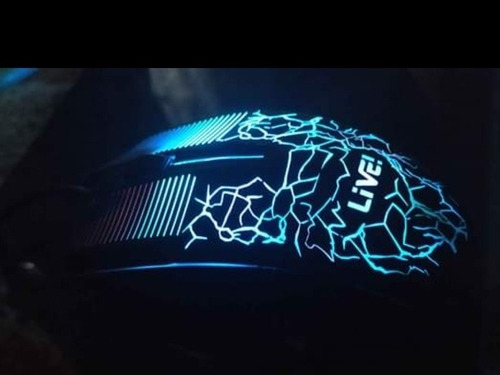 Teclado Gamer Con Mouse Retroiluminador Live!