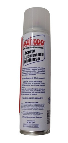 Aceite Lubricante Aceitodo Multiuso 400 Cm3 1unidad