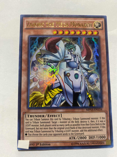 Zaborg The Mega Monarch Ultra Yugioh