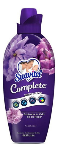 Suavizante De Ropa Suavitel Complete Anochecer Fragancia Pro