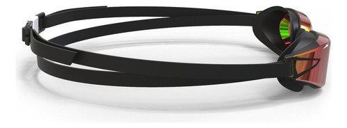 Gafas de natación 900 Bfast, color negro/rojo, talla única