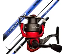Comprar Combo Lanzar Spinit Caña 4mts 3 Tramos Frontal + Reel Taurox