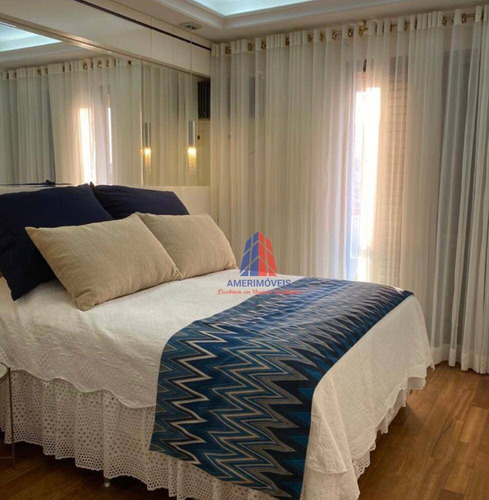 Imagem 10 de 15 de Apartamento Com 4 Dormitórios, 160 M² - Venda Por R$ 1.250.000 Ou Aluguel Por R$ 3.500/mês - Edifício Marrocos - Vila Pavan - Americana/sp - Ap1419