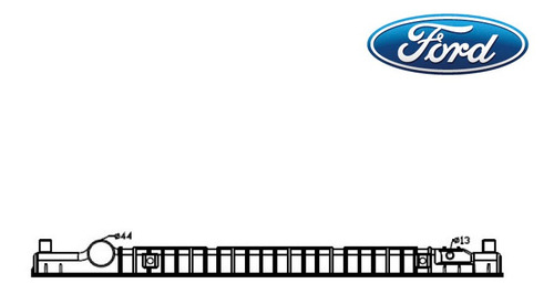 Tanque De Plastico Para Radiador De Pickup 7.3 Ford 98-00