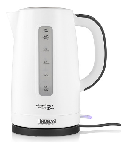 Hervidor 3 Litros Thomas Th-4351 2200w Color Blanco