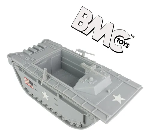 Bmc Ww2 Usmc Amtrac Lvt - Vehículo Anfibio 1:32 Para Hombr.