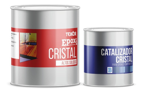 Resina Epoxi Cristal Kit 0,75 L Vidrio Liquido