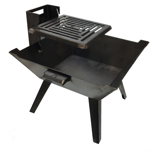 Fogonero Attikus Con Parrilla | 55x55cms