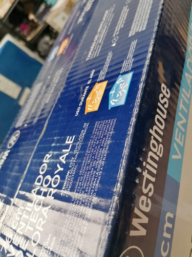 Imagen 3 de 3 de Ventilador Techo Westinghouse 52 PuLG Luz Led Control Remoto