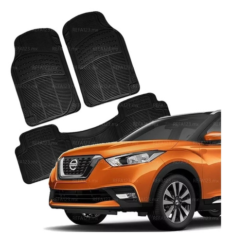 Tapete Nissan Kicks 2017 2018 2019 2020 Reforzado 3 Pz T3p