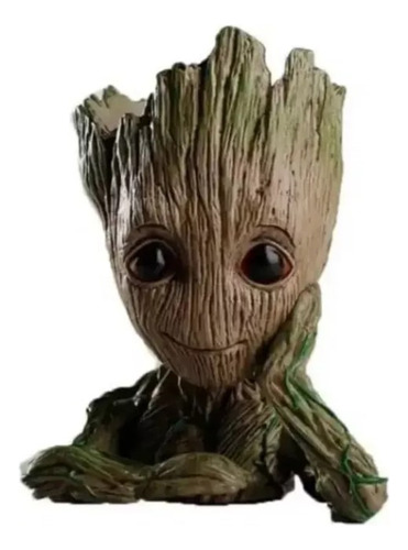 Figura Maceta Groot Guardianes De La Galaxia Mano Cara