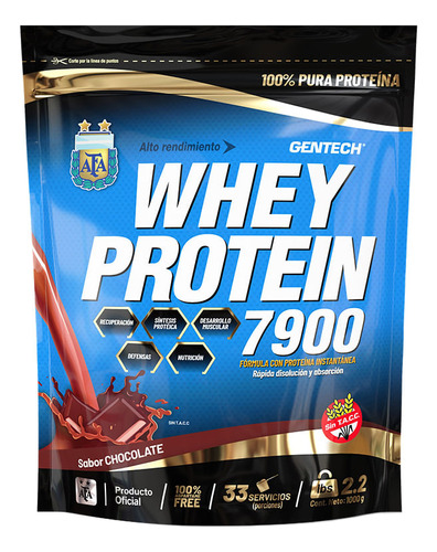 Suplemento Dietario Whey Protein Chocolate 7900 X 1000 G