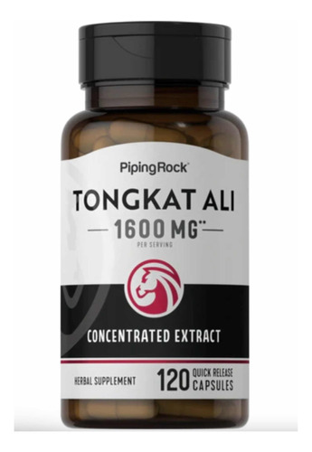 Tongkat Ali Extract 1600 Mg X 120 Capsulas - Piping Rock