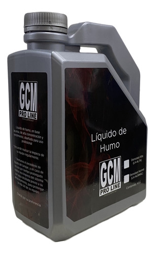 Líquido Premium Para Maquinas Humo Bidón Sellado 4.5 L Gcm P