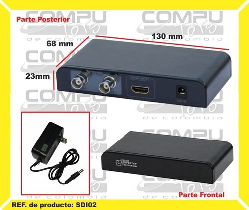 Caja Conversora  Hd A 2 Sdi Ref: Sdi02 Computoys Sas