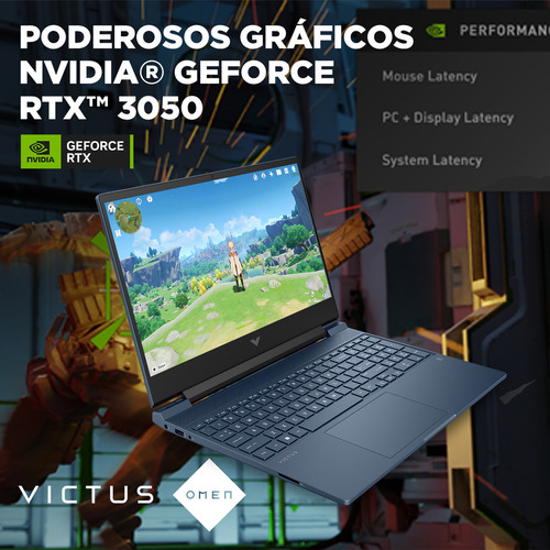 Laptop Victus Hp 15-fa1096la, Intel Core I7 16gb Ram 1tb Ssd