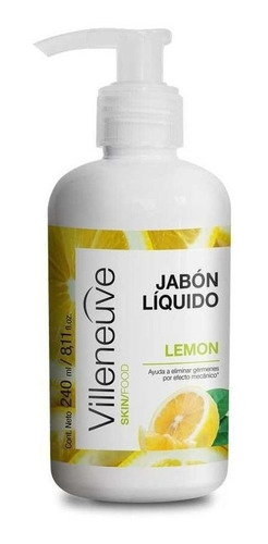 Villeneuve Jabon Liquido X240 Lemon  
