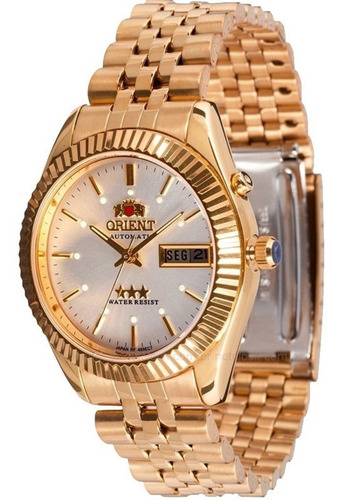 Relógio Orient Masculino Automático Dourado 469ec7 B1kx