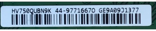 T-con Sony 44-9771667o / 47_6021397 / Modelo Xbr-75x800h (Usado)