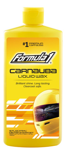Formula 1 Carnauba Cera Líquida Para Automóvil, Con Brill.