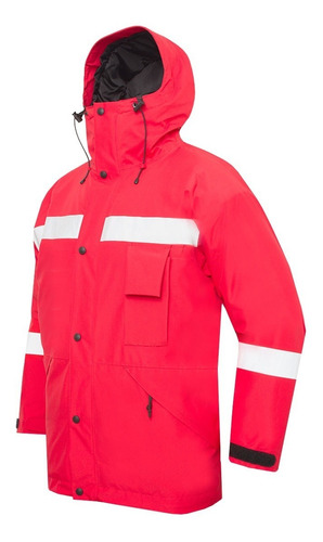 Campera Geo Trabajo Impermeable Gore Tex Reflectivo Abrigada