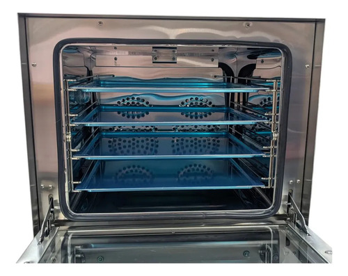 Horno Convector Ascada + 4 Bandejas + Base Y Pinza De Regalo 60l
