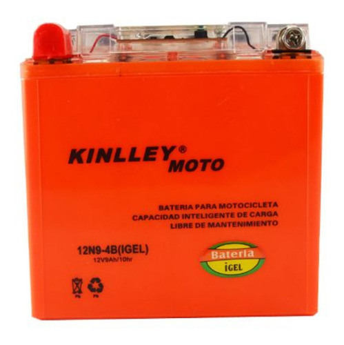 Bateria Motocicleta Motor Refacción 12n9-4b I-gel Kinlley