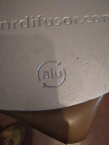 Imagen 5 de 8 de Difusor Cocina Aluminio Inyectado Auténtico Tnr 18cm