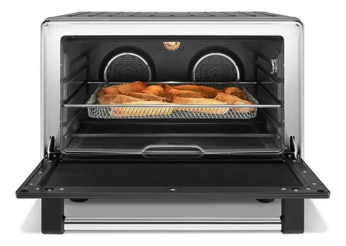 Kitchenaid Horno Eléctrico Con Airfry 12 Funciones Color Negro