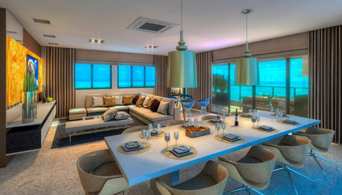 Imagem 20 de 30 de Apartamento Porto Lligat Na Jatiúca Com 157m² Vista Do Mar - Ap0004