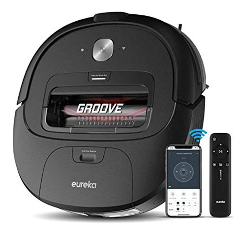 Robot Aspirador Eureka Groove, Wi-fi Conectado, App, Mandos