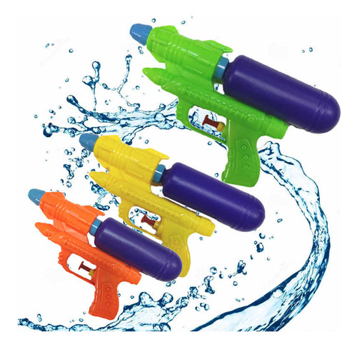 Pistola De Agua Lanzador  Colores  Playa Piscina 