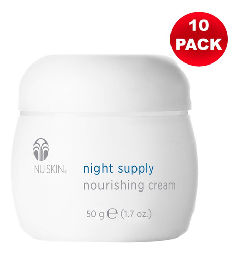 Nuskin  Night Supply Nu Skin Face Spa Galvanic X10 Cremas
