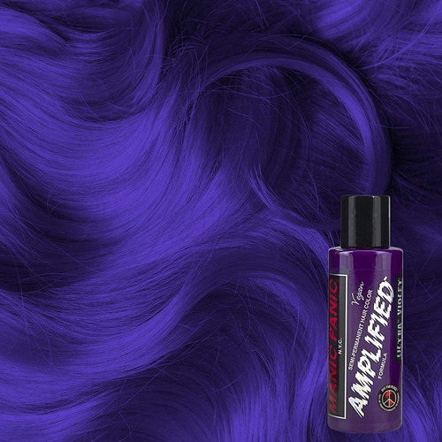 Tinte Cabello En Crema Semipermanente Manic Panic Amplified Tono Ultra Violet
