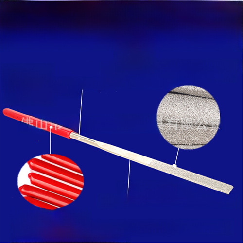180 * 5mm Triangle Single - Diamond File Set Alloy Tools