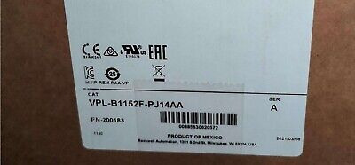 Plc 1pc Inventory Servo Motor Ab Vpl-b1152f-pj14aa Free  Hha