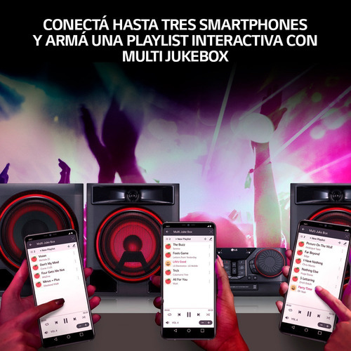 Imagen 8 de 10 de Minicomponente LG Ck57 Xboom 1100w Rms