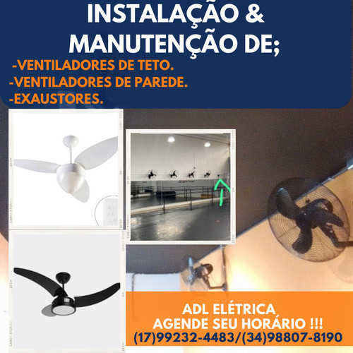 Instalação De Ventiladores 