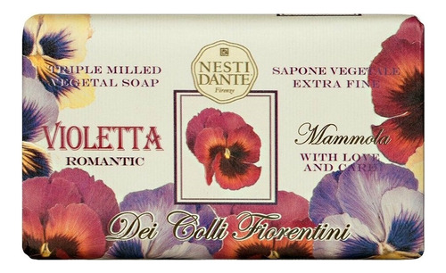 Sabonete Nesti Dante Dei Colli Fiorentini Violeta Barra 250g