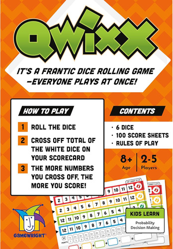Qwixx: El Frenético Juego De Tirar Dados Al Que Todo El M...