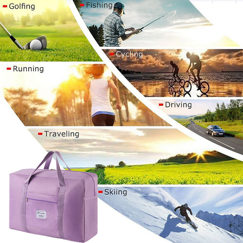 Nuevo Bolsa De Viaje Plegable W For Llevar Equipaje For