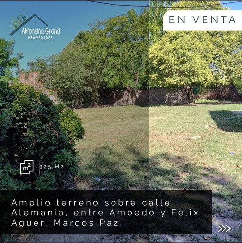 Hermoso Terreno En Venta En Marcos Paz