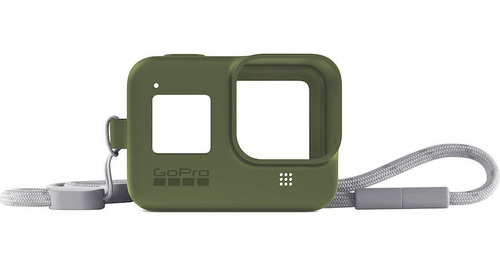 Imagen 2 de 6 de Carcasa Funda Silicona Gopro Para Hero 8 Ajsst + Correa